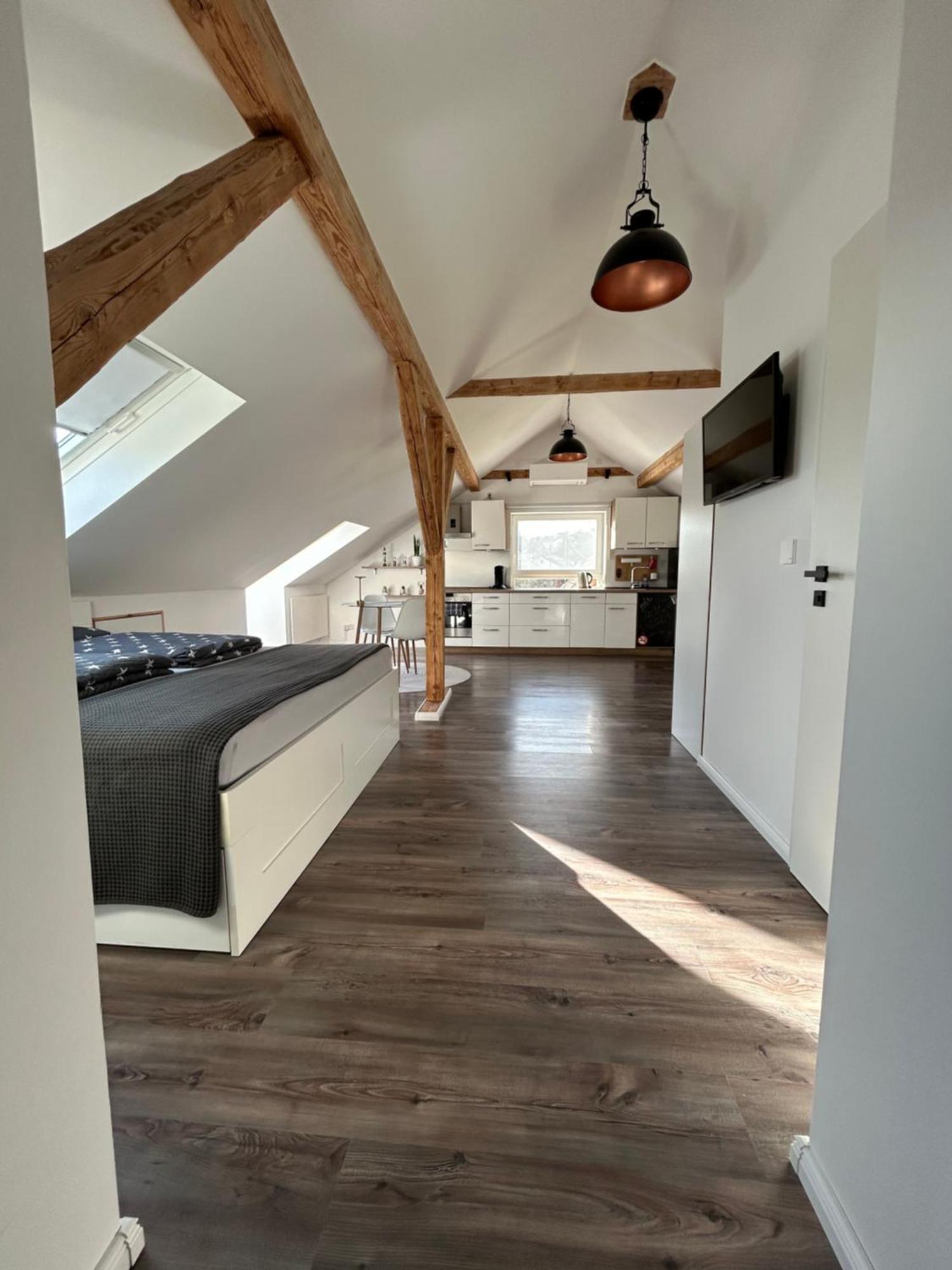 Schoenes Appartement Mit Seeblick グンマースバッハ エクステリア 写真