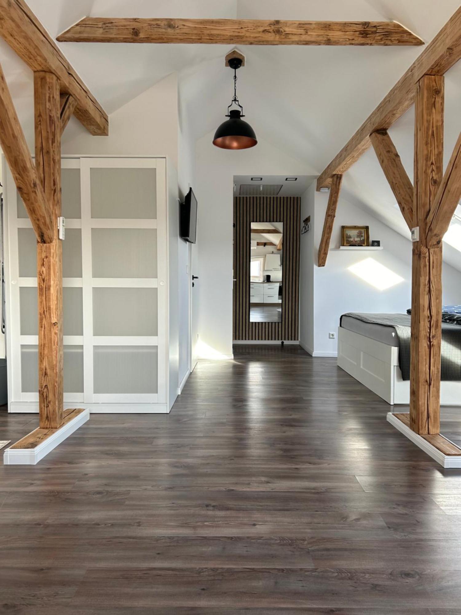 Schoenes Appartement Mit Seeblick グンマースバッハ エクステリア 写真