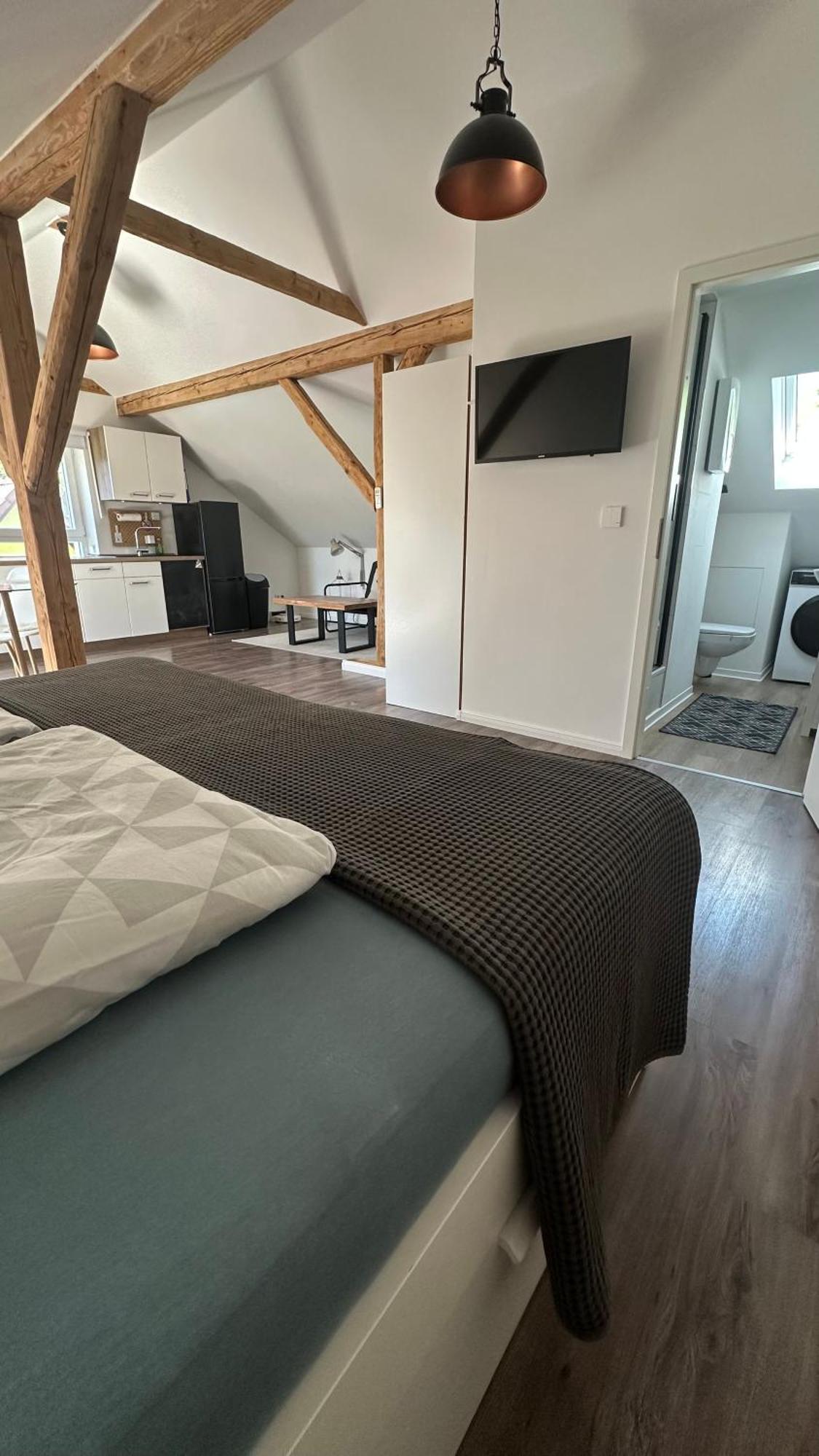 Schoenes Appartement Mit Seeblick グンマースバッハ エクステリア 写真